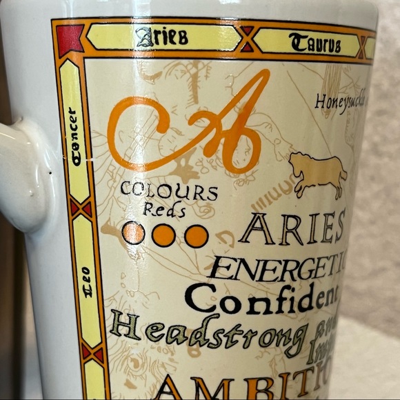 Aries The Ram 16oz Cup Mug Astrology Birthday - Picture 14 of 15